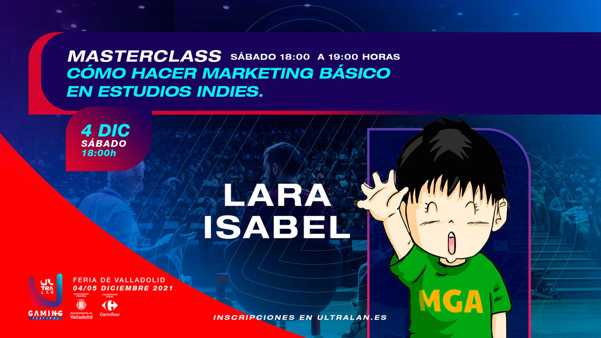 Lara Isabel Rodríguez dará una charla sobre marketing de videojuegos indires en Ultralan